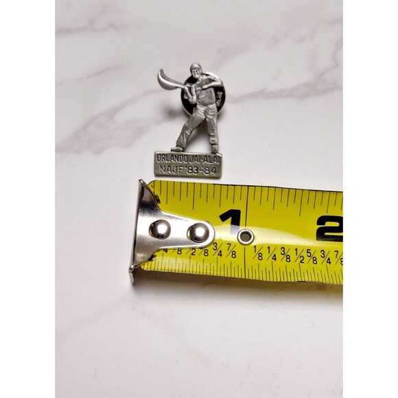 ViTG 80's Orlando Jai-Alai Lapel Pin Commemorative National Association Frontons - Picture 5 of 5